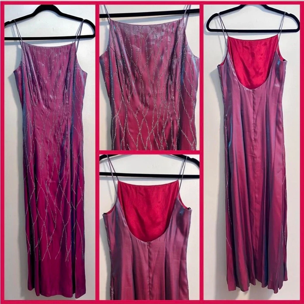 Elegant Vintage Y2K Prom Formal Gown - Picture 3 of 8